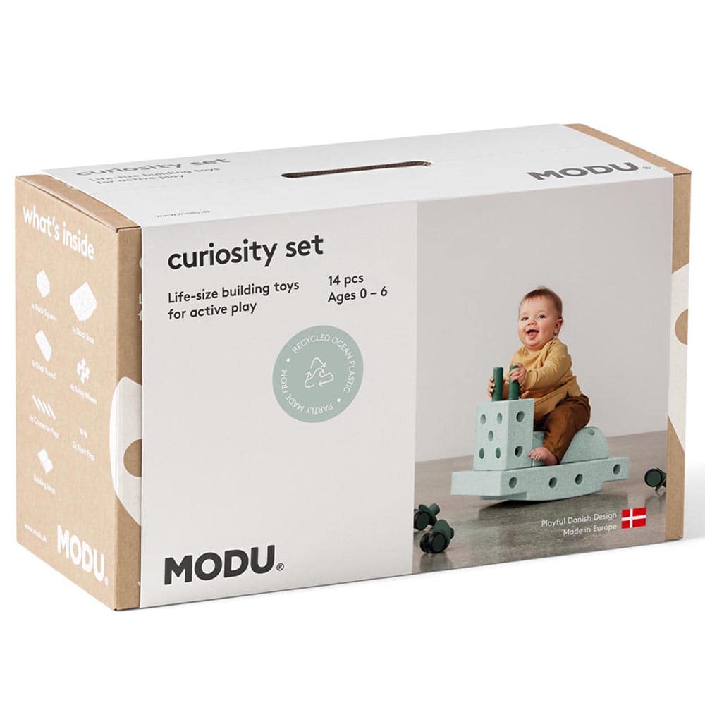 Modu Curiosity Set - Ocean Mint/ Forest Green Modu