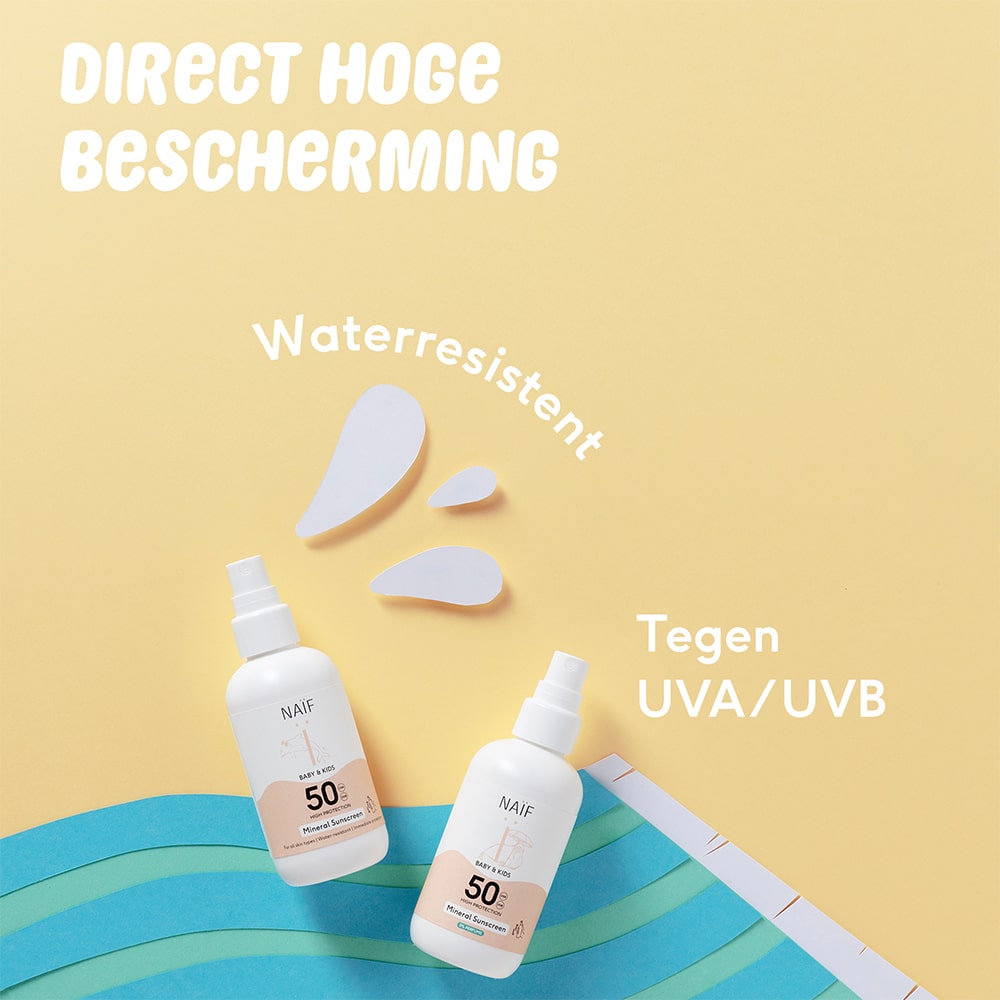 Naif Zonnebrand Lotion Baby En Kids SPF50 100ml Naif