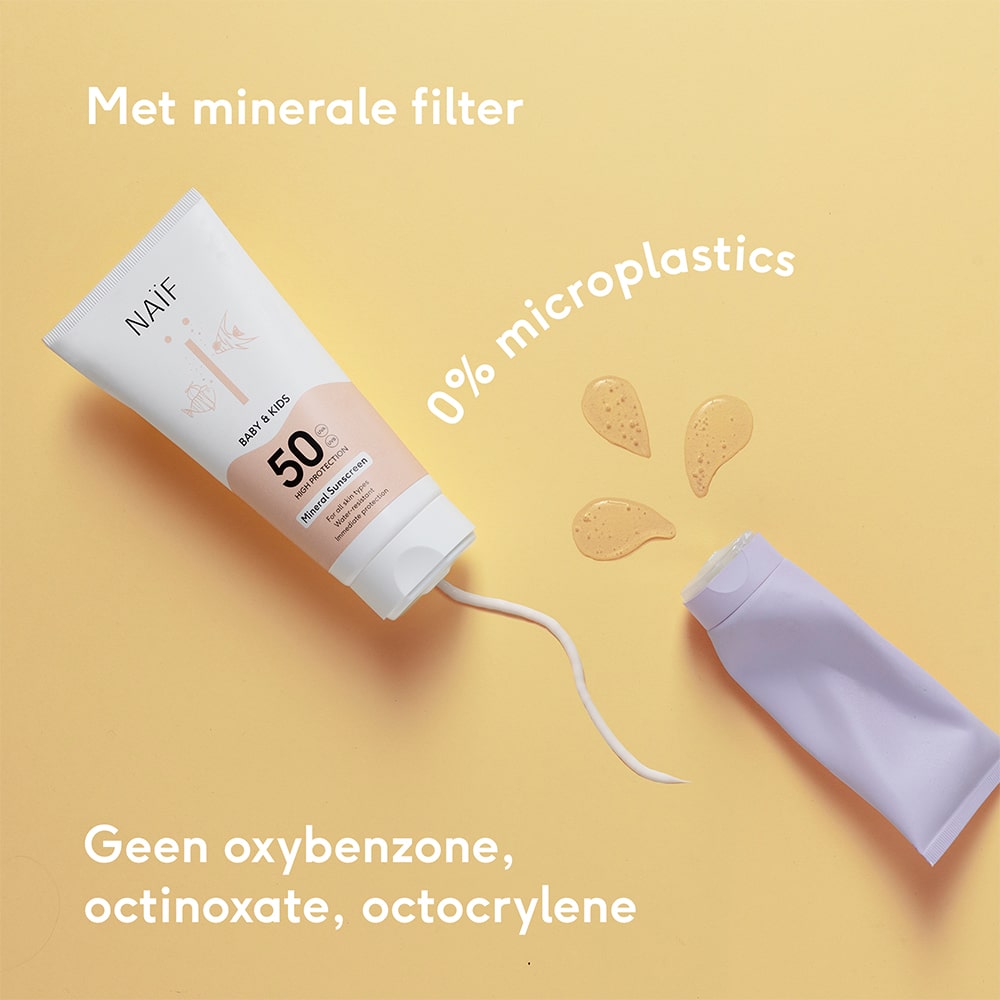 Naif Zonnebrand Lotion Baby En Kids SPF50 100ml Naif