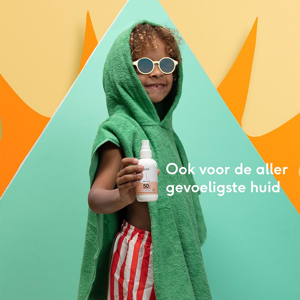 Naif Zonnebrand Lotion Baby En Kids SPF50 100ml Naif
