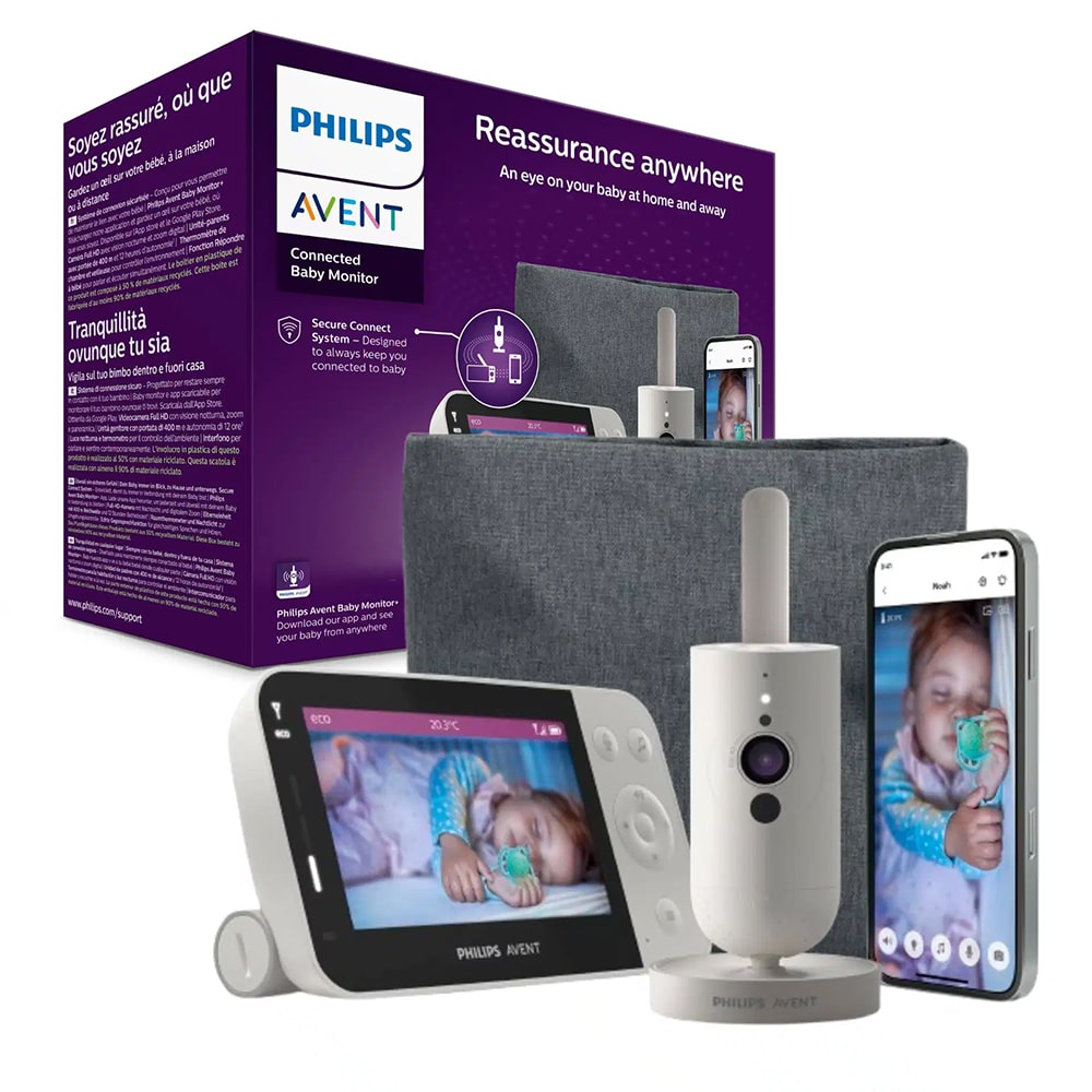 Philips Avent  Videofoon - Ouder en Wifi SCD953/26