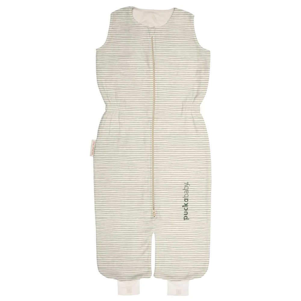 Puckababy Peuterslaapzak Kidz Green Stripes
