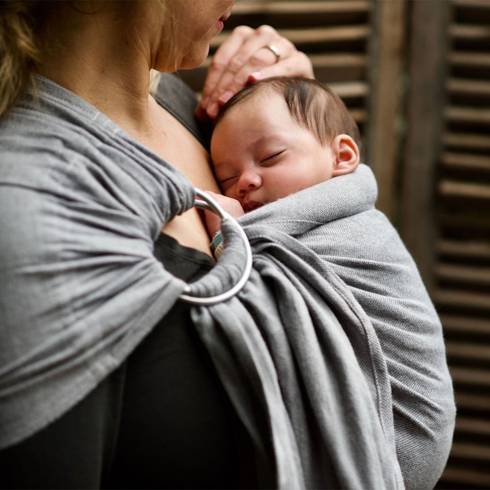 Pure Baby Love Ringsling Organic - Dark Grey