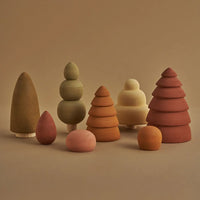 Raduga Grez Houten Bomen Set Herfst Raduga Grez