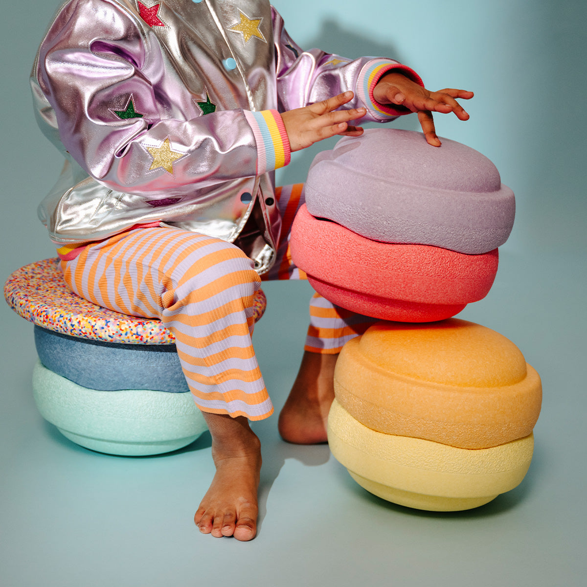 Stapelstein - Special Super Confetti Set - Rainbow