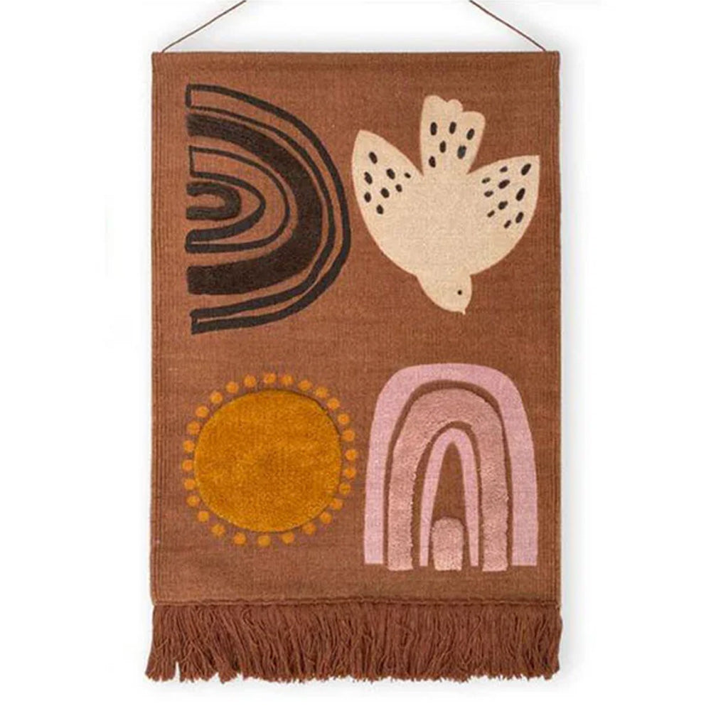 Studio Loco Geweven Wandkleed Sunset Studio Loco