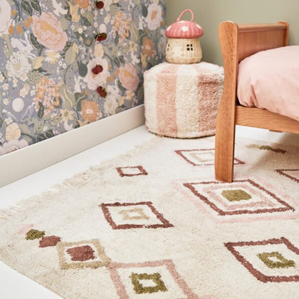 Tapis Petit Vloerkleed 120x170 cm Liz Pink Aubergine Tapis Petit