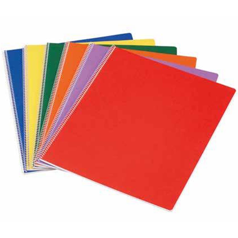 Groot Tekenschrift Spiraal 32x38 cm Paars Kideo.store