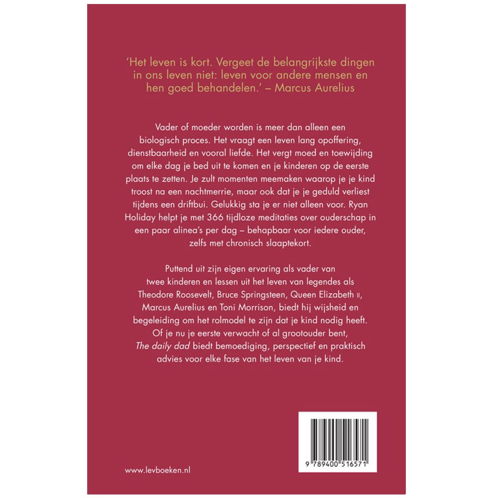 The daily dad - Ryan Holiday Bibliotheek