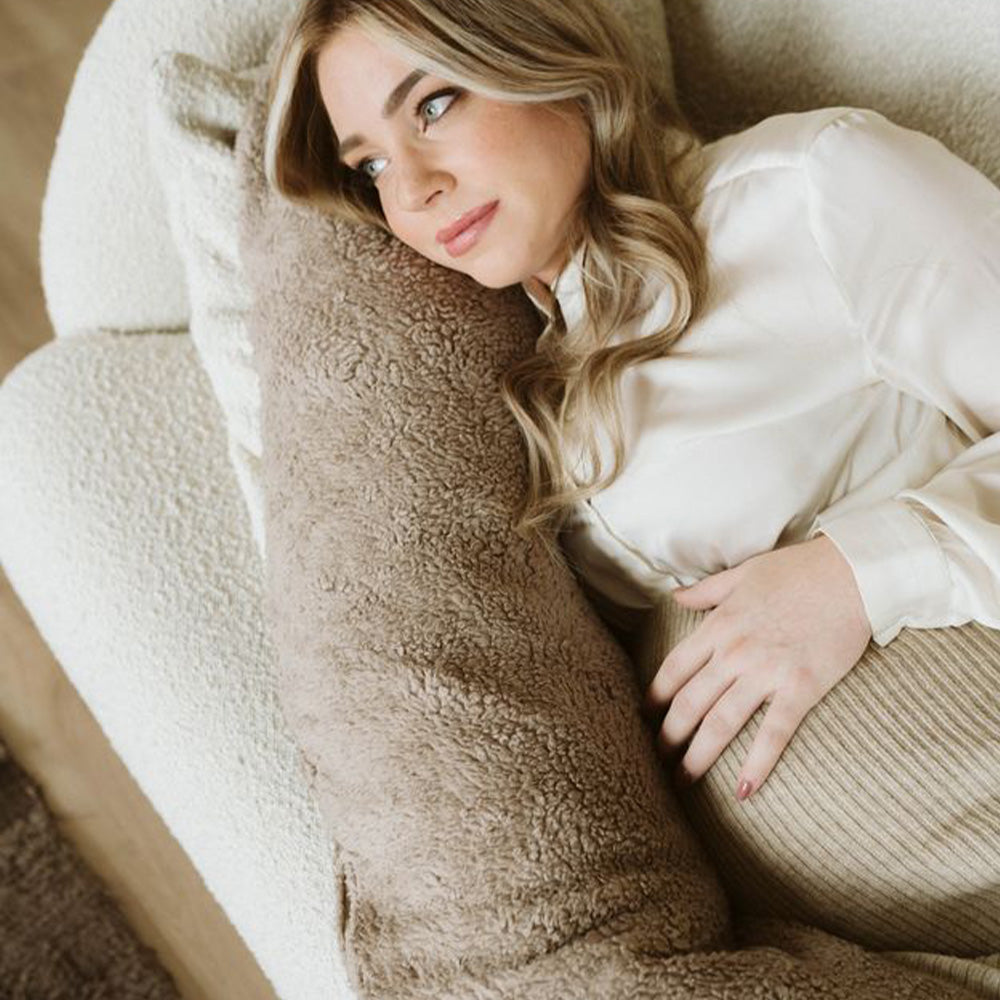 Ilmaha Voedingskussenhoes Teddy - Taupe