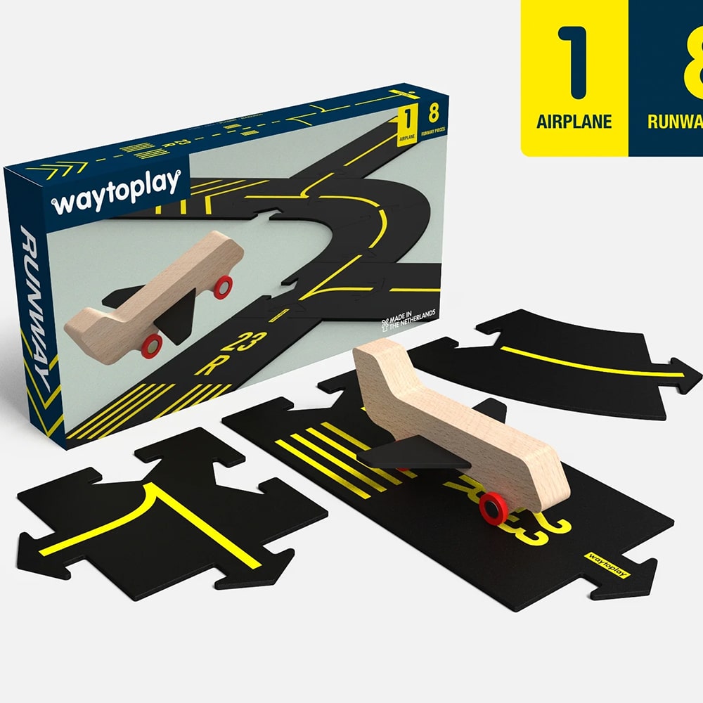 Way To Play Runway - Flexible Airport Set Way To Play