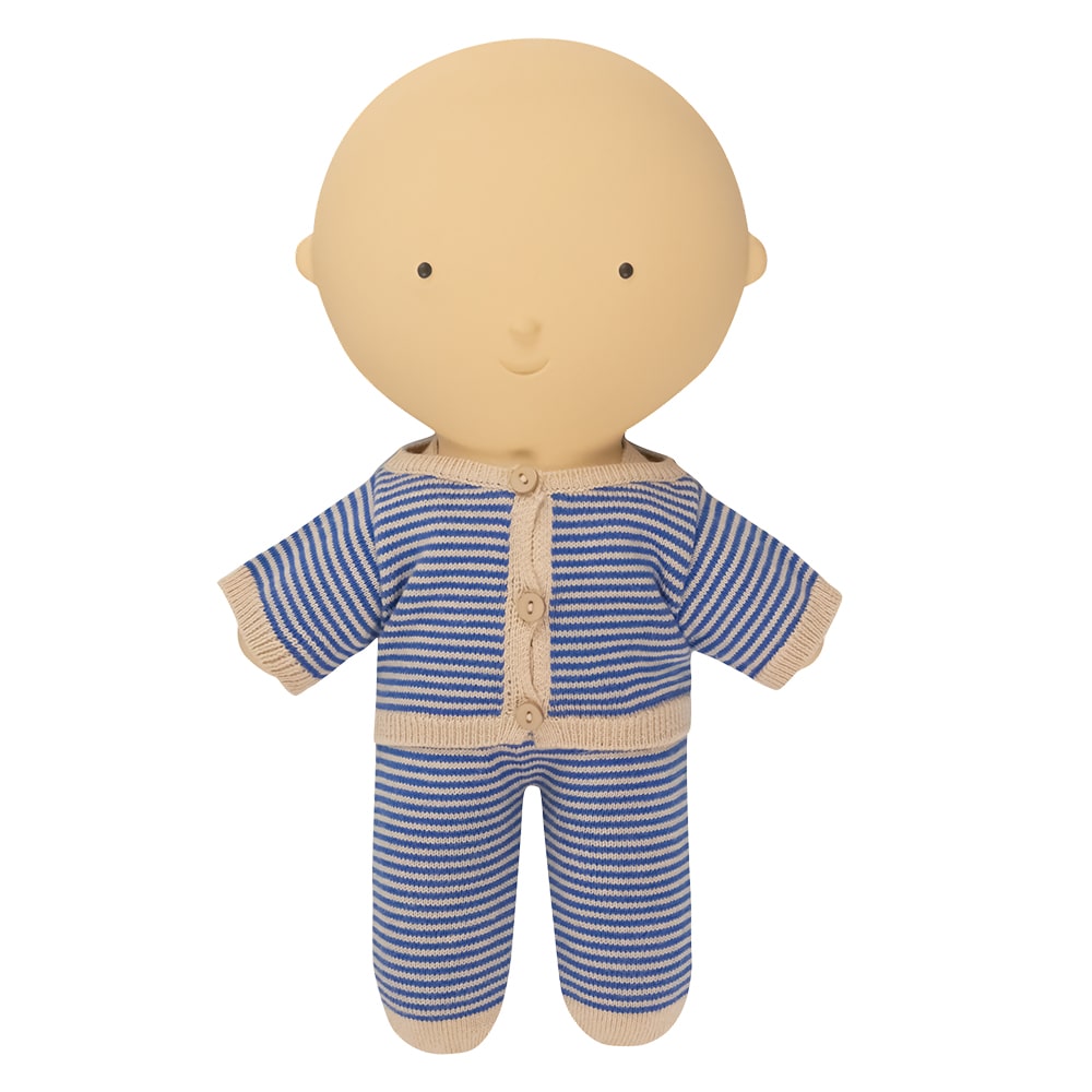 We Are Gommu Vest - Blauw Gestreept