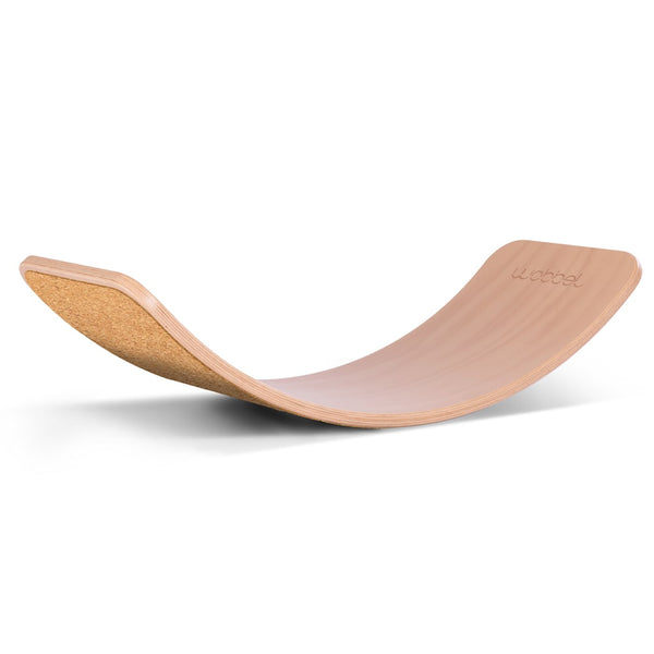Wobbel Original blank Gelakt met Kurk