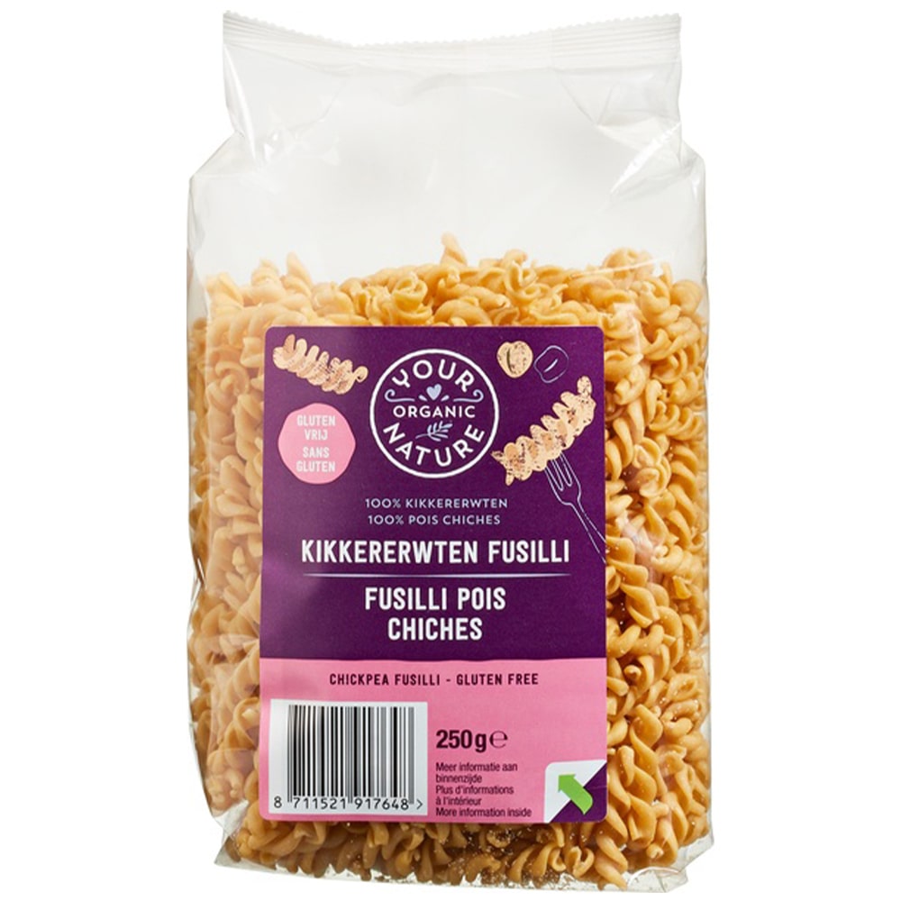 Your Organic Nature Chickpea Fusilli