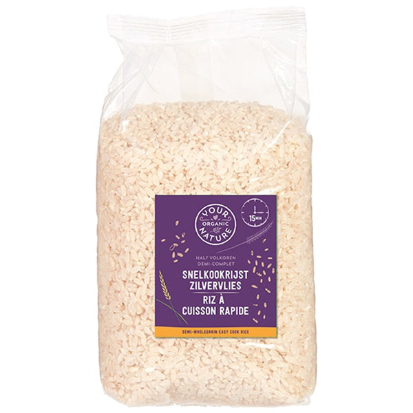 Your Organic Nature Snelkookrijst Half Volkoren