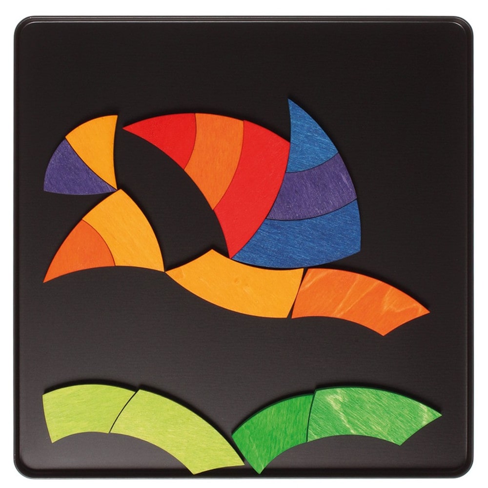Grimms Magnetische Puzzel Kleuren Cirkel5-min
