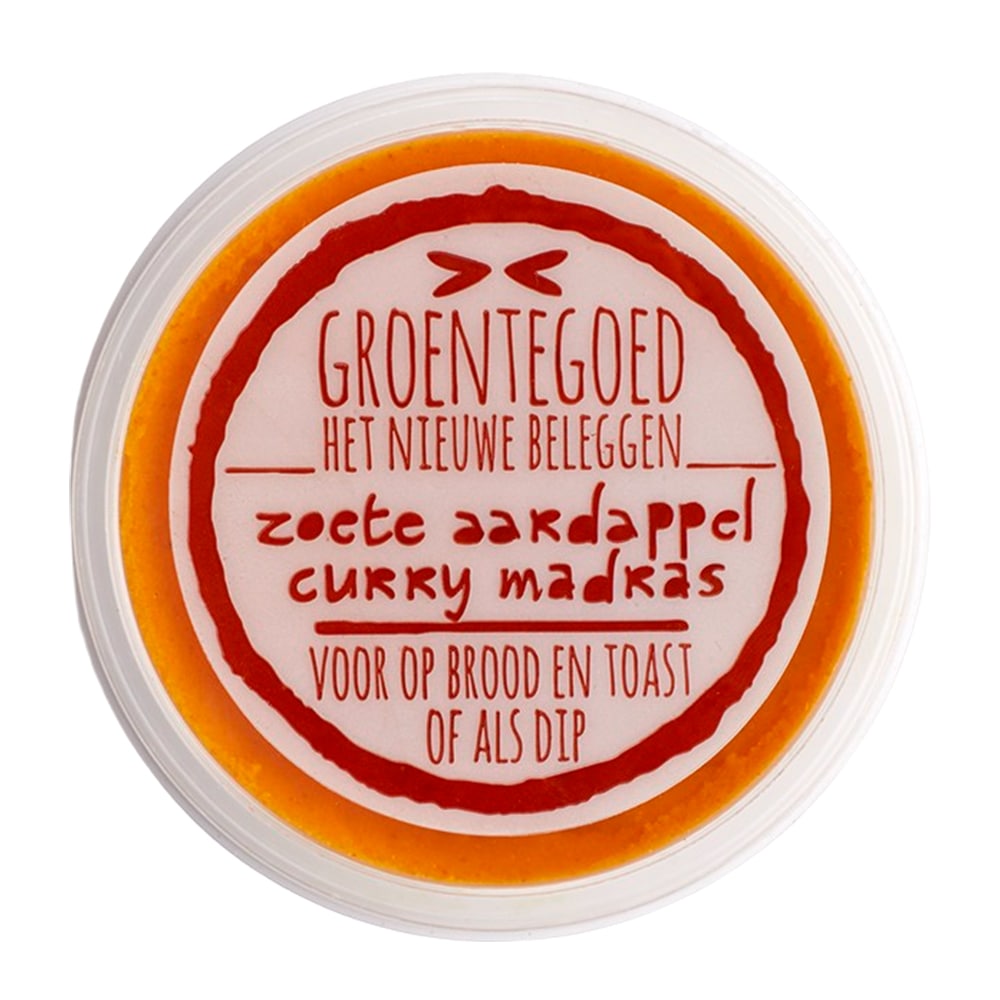 Groentegoed Spread Zoete Aardappel Curry Madras-min