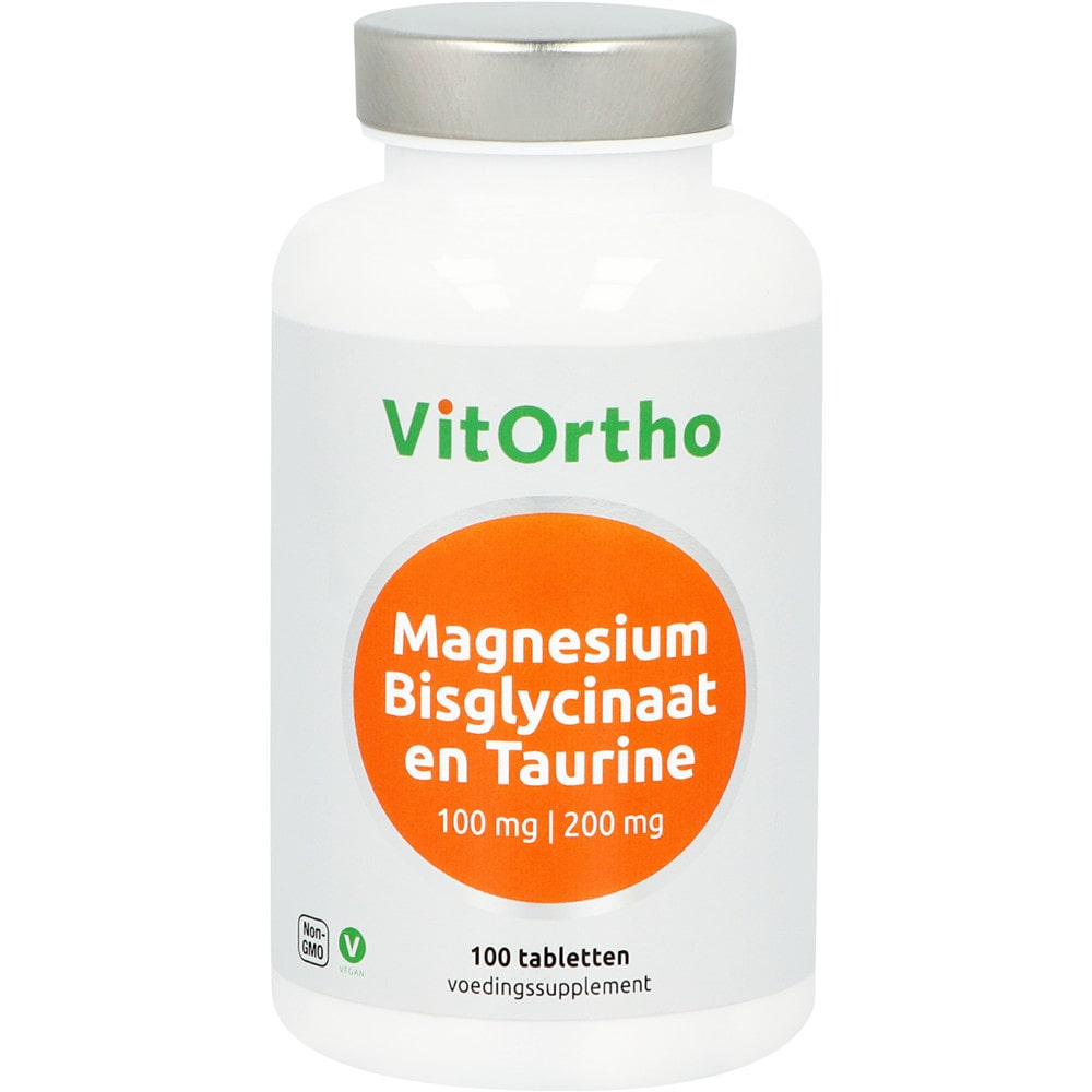 Magnesium Bisglycinaat 100 mg en taurine 200mg-min