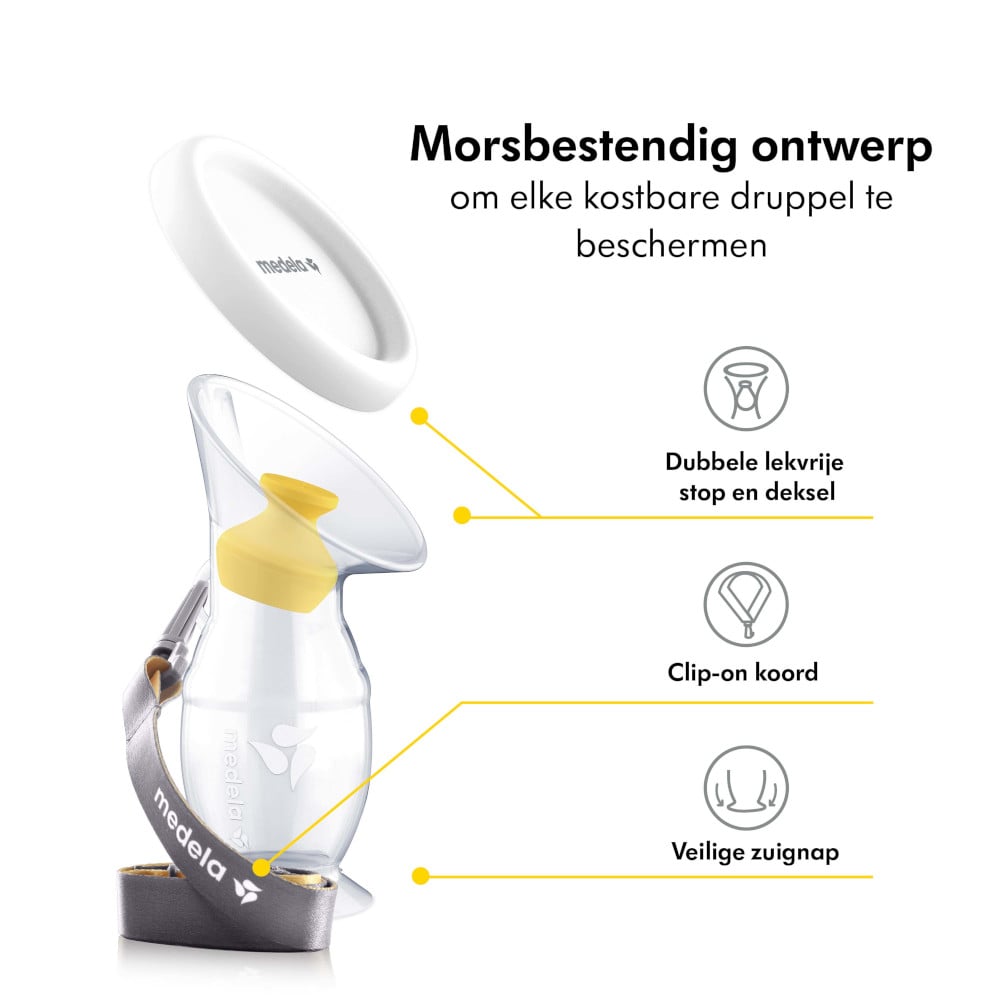 Medela Siliconen Moedermelkcollector4-min