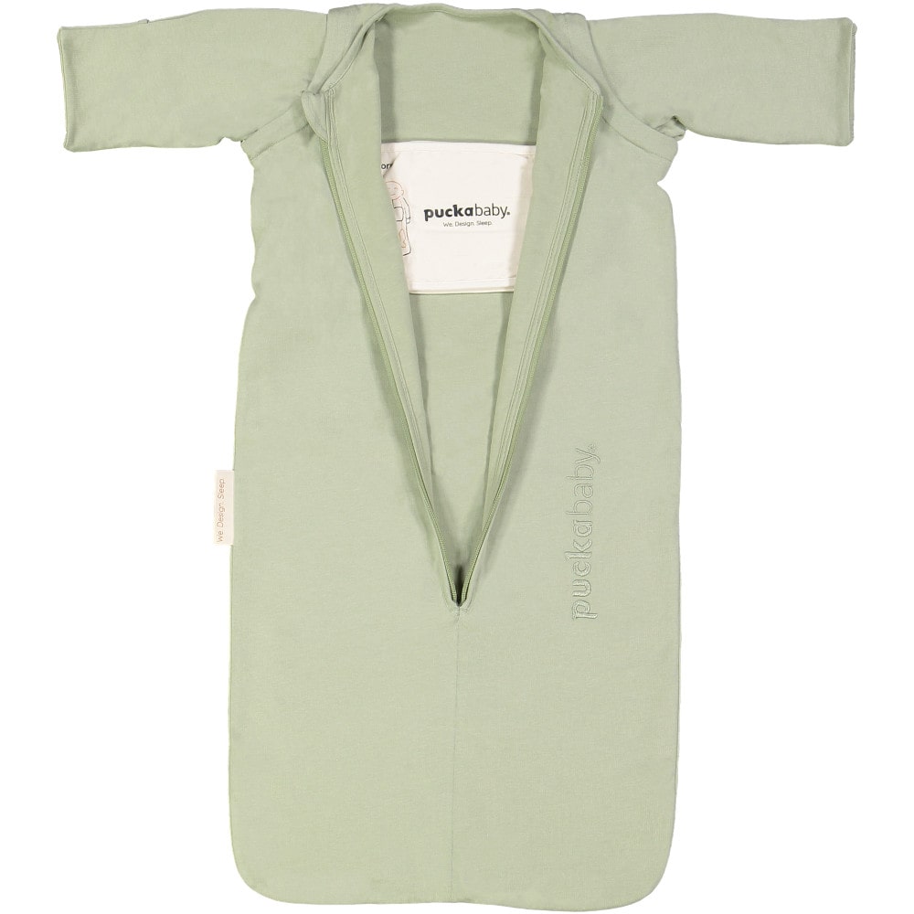 Puckababy Slaapzak Newborn 0 - 6 maanden Cotton - Olive1-min