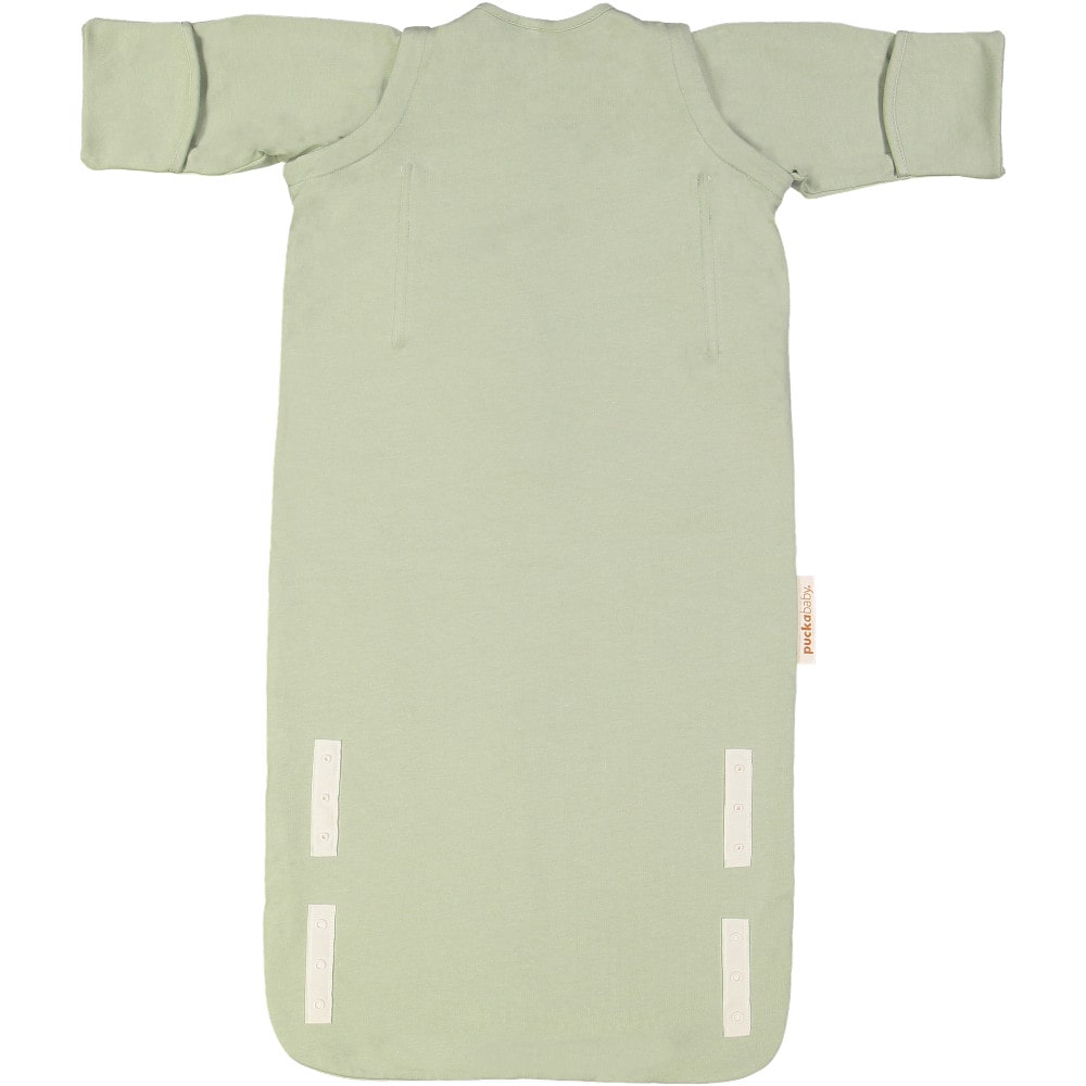 Puckababy Slaapzak Newborn 0 - 6 maanden Cotton - Olive2-min