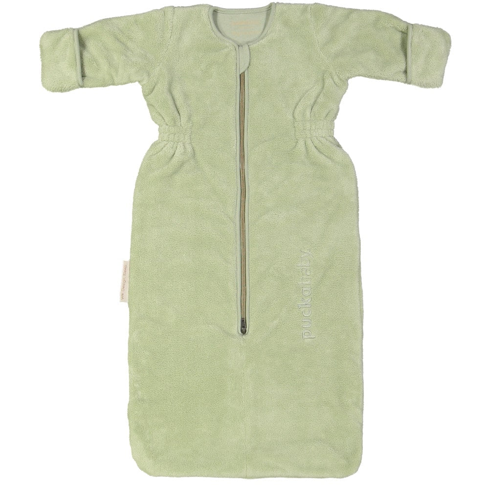 Puckababy Slaapzak Newborn 0 - 6 maanden Teddy - Olive-min