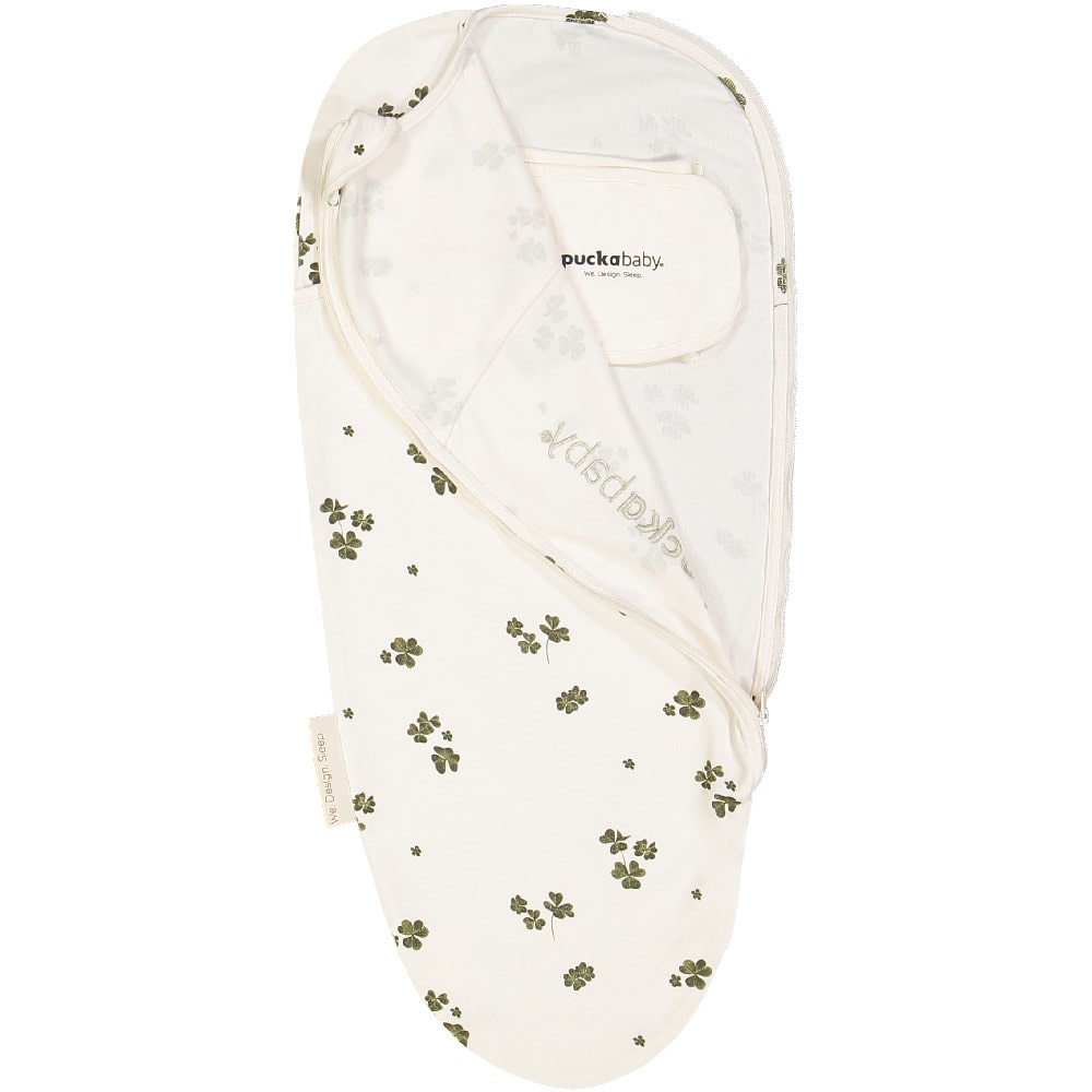 Puckababy inbakerslaapzak Original Piep 0 - 3 maanden - Lucky Clover 1-min