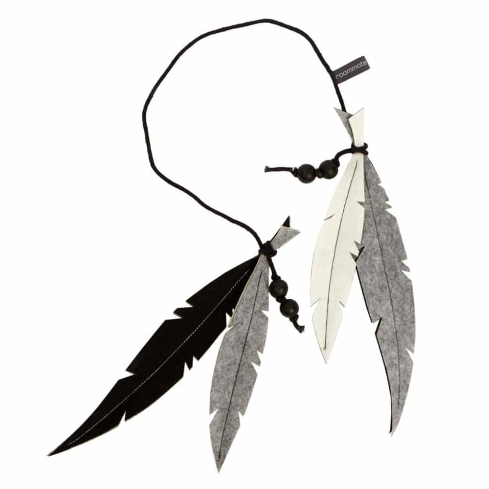 Roommate Veren Decoratie Zwart-min