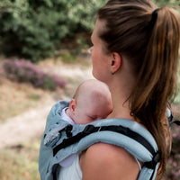 Pure Baby Love Draagzak Click en Go Sea Blue Pure Baby Love